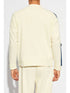 stripe-detailing jumper